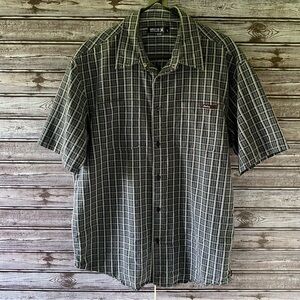 Hurley Co. Men's Short-Sleeved Button-Down Shirt Size‎ L